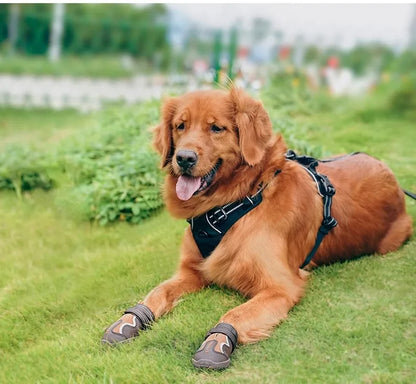 Dog Shoes Adjustable Waterproof Warm and Protect The Feet Small Dogs Reflective Shoes Easy Clean Pet Supplies Products