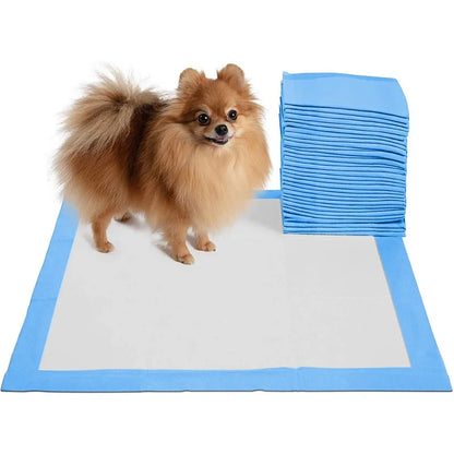 100pc Pet diapers 45*60cm Super Absorbent Pet Diaper Dog Training Pee Pads Disposable Healthy Nappy Mat For Cats Dog