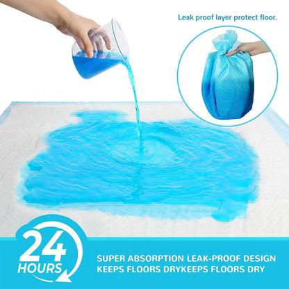 100pc Pet diapers 45*60cm Super Absorbent Pet Diaper Dog Training Pee Pads Disposable Healthy Nappy Mat For Cats Dog