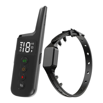2024 New Electric Waterproof Dog Training Collar Rechargeable Remote Control Static Shock Vibration Anti Bark Collars for Dogs