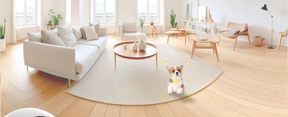 BoyKeep 3MP 5G/2.4GHz WiFi Indoor Home Security IP Smart Pet Dog Camera Automatic Tracking 24/7 Video Surveillance Camera